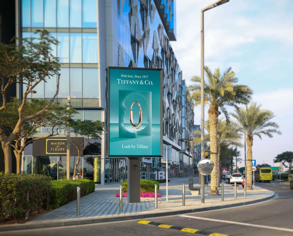 Dubai Design District digital screen, d3 · Canvas & Front Row · 12 faces